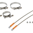 Load image into Gallery viewer, drag race solutions 10in Lite Tether Set 2.375 Pri/4.000 Clamp 2010-2375-4000