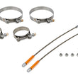Load image into Gallery viewer, drag race solutions 10in Lite Tether Set 2.375 Pri/4.500 Clamp 2010-2375-4500