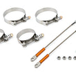 Load image into Gallery viewer, drag race solutions 10in Premium Tether Set 2.250 Pri/3.500 Clamp 0010-2250-3500