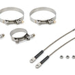 Load image into Gallery viewer, drag race solutions 10in Premium Tether Set 2.375 Pri/4.500 Clamp 0010-2375-4500