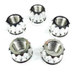 Load image into Gallery viewer, drag race solutions Billet Aluminum 12pt Lug Nuts 5/8in Polished 5pk 7505-625P