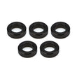 Load image into Gallery viewer, drag race solutions Billet Lug Nut Spacer Washers 3/8 Thick 5pk 7005-375B