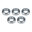 Load image into Gallery viewer, drag race solutions Billet Lug Nut Spacer Washers 3/8 Thick 5pk 7005-375P