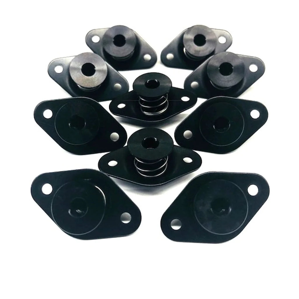 drag race solutions Qtr Turn Self Eject Alm Fastener Small Hex Head 4210-500E-B