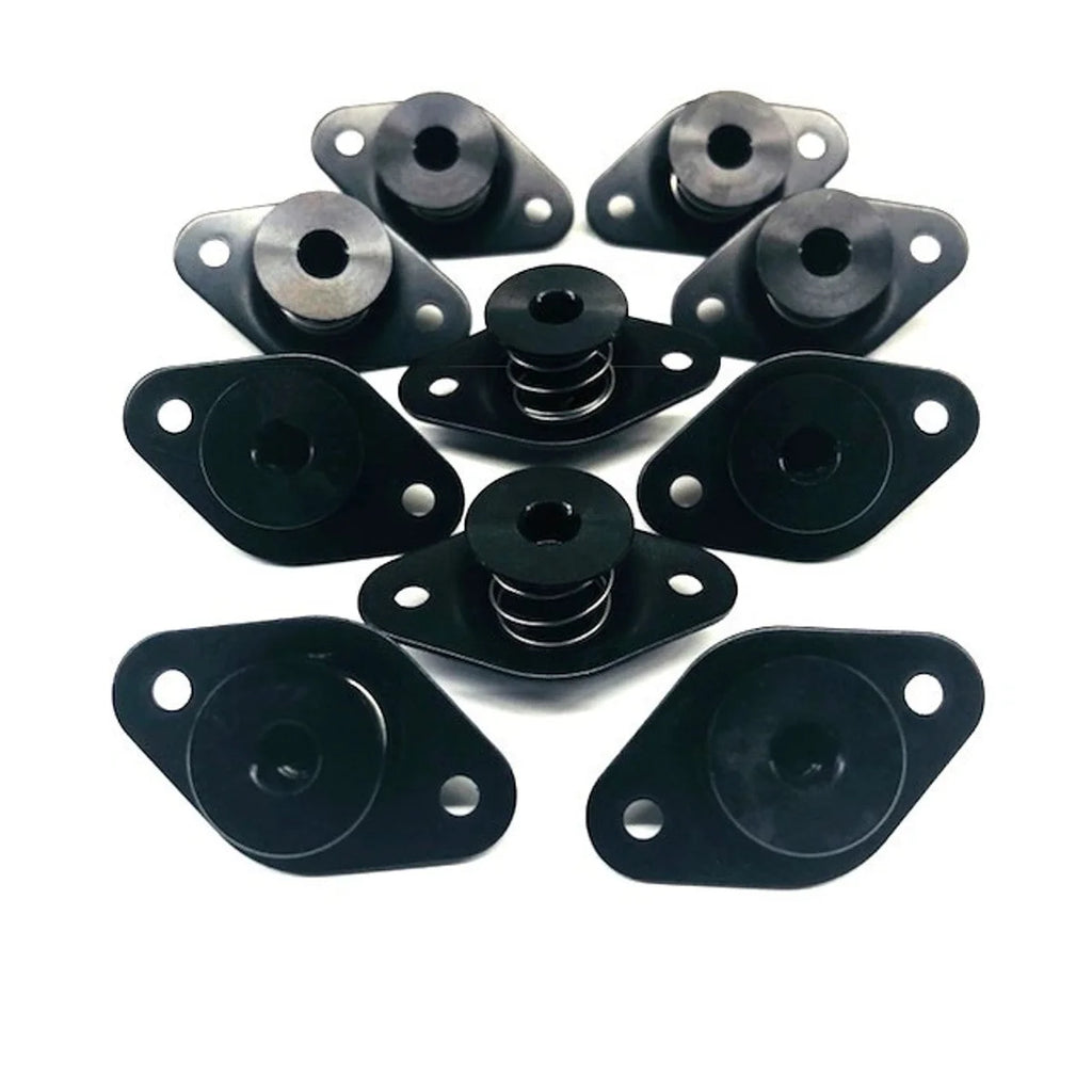 drag race solutions Qtr Turn Self Eject Alm Fastener Small Hex Head 4210-600E-B
