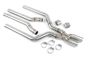 Dinan High Flow Middle Exhaust - 3.25in - Stainless Steel fits 2020-2023 BMW X5 / X6