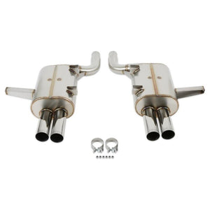 Dinan Free Flow Axleback Exhaust - Polished Tips (E39) fits 2000-2003 BMW M5