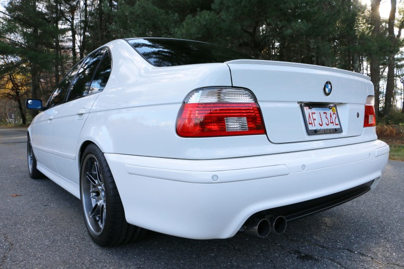 Dinan w/Standard Bumper Free Flow Axleback Exhaust - Polished Tips (E39) fits 1997-2003 BMW 540I