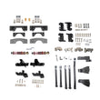 Load image into Gallery viewer, Belltech Rear 4-Link Kit w/ Coilovers and C-Notch fits 1988-1998 Chevrolet C1500 / 1988-1998 GMC C1500