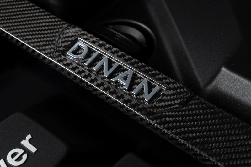 Dinan Gloss Carbon Fiber Strut Tower Brace - Front fits 2023-2026 BMW M2 / BMW M2/M3/M4 / 2021-2026 BMW M3 / 2021-2026 BMW M4