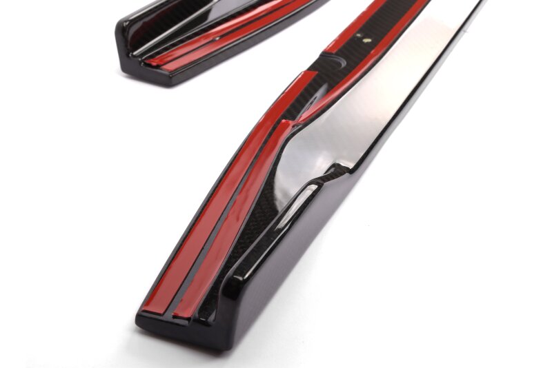 Dinan Carbon Fiber Side Skirts - Set fits BMW M3 / 2021-2026 BMW M3 / 2022-2026 BMW M3 Competition xDrive
