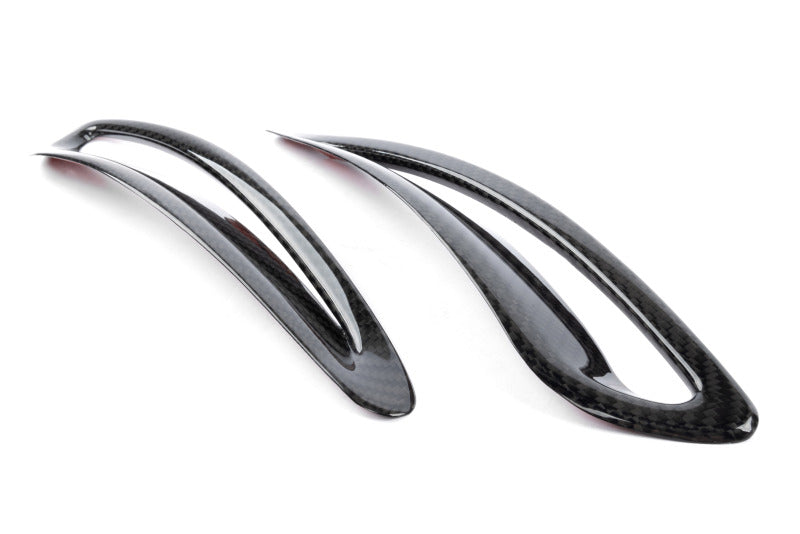 Dinan Carbon Fiber Side Hood Vent Covers - Set fits Toyota GR / 2021-2022 Toyota GR Supra A91 Edition / 2020-2026 Toyota GR Supra