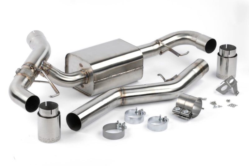 Dinan Valved Axleback Exhaust System - Polished Tips fits 2019-2024 BMW 330i, 330I xDrive / 2021-2024 BMW 430i, 430I xDrive