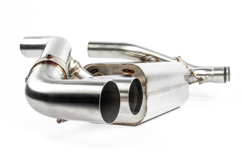 Dinan Free Flow Axleback Exhaust System - Black Tips fits 2020-2026 BMW M340i, M340I xDrive / 2021-2026 BMW M440I / 2022-2024 BMW M440I Gran COUPE / 2021-2024 BMW M440I xDrive / 2022-2024 BMW M440I xDrive Gran COUPE
