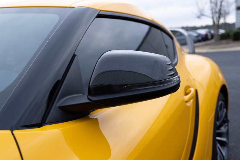 Dinan Carbon Fiber Mirror Cover Set fits Toyota GR / 2021-2022 Toyota GR Supra A91 Edition / 2020-2026 Toyota GR Supra