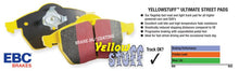 Load image into Gallery viewer, EBC EBC 04-06 Saab 9-2X 2.0 Turbo Yellowstuff Rear Brake Pads EBCDP41687R