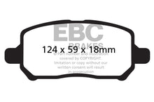 Load image into Gallery viewer, EBC EBC 05-10 Chevrolet Cobalt 2.2 4 Lug Yellowstuff Front Brake Pads EBCDP41660R