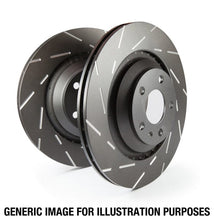 Load image into Gallery viewer, EBC EBC 06-09 Ford Fusion 2.3 USR Slotted Rear Rotors EBCUSR1197