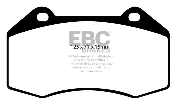EBC EBC 08-10 Chevrolet Cobalt SS Bluestuff Front Brake Pads EBCDP51539NDX