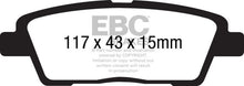 Load image into Gallery viewer, EBC EBC 10-11 Hyundai Genesis 3.8 Yellowstuff Rear Brake Pads EBCDP41881R