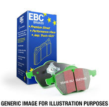 Load image into Gallery viewer, EBC EBC 12+ Acura RDX 3.5 Greenstuff Front Brake Pads EBCDP21896