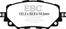 Load image into Gallery viewer, EBC EBC 2016+ Fiat 124 Spider 1.4L Turbo Greenstuff Front Brake Pads EBCDP22263