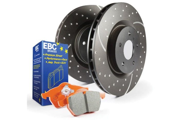 EBC EBC S8 Kits Orangestuff Pads and GD Rotors EBCS8KF1098