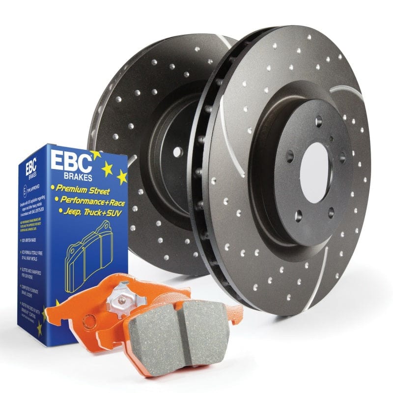 EBC EBC S8 Kits Orangestuff Pads and GD Rotors EBCS8KF1098