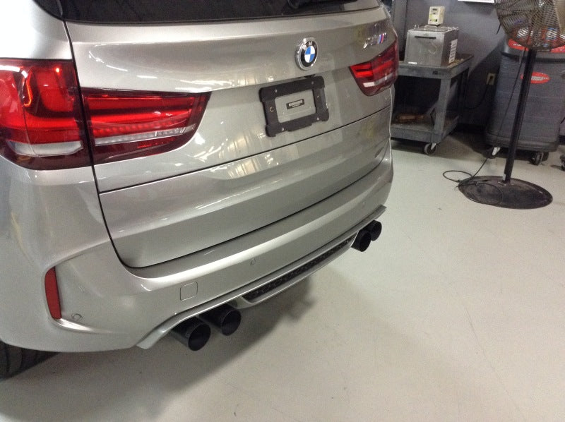 Dinan Free Flow Axleback Exhaust System - Black Tips fits 2015-2018 BMW X5 M / 2015-2019 BMW X6 M