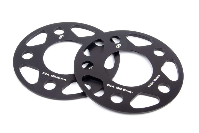 Dinan Wheel Spacers - 5x112 - 66.5mm CB - 5mm Thick (Set of 2) fits 2014-2026 BMW / Mini / Toyota