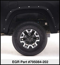Load image into Gallery viewer, EGR EGR 16+ Toyota Tacoma w/Mudflap Bolt-On Look Color Match Fender Flares - Set - Black EGR795084-202