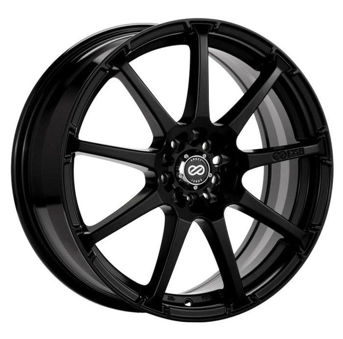Enkei Enkei EDR9 17x7 5x100/114.3 45mm offset 72.6 Bore Diameter Black Wheel ENK441-770-0245BK