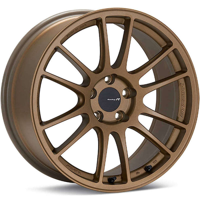 Enkei Enkei GTC01RR 18x8.5 5x114.3 42mm Offset Titanium Gold Wheel *Special Order* ENK504-885-6542GG