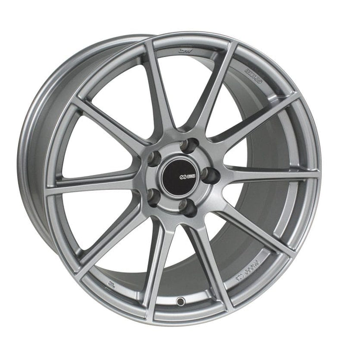 Enkei Enkei TS10 18x8 5x114.3 50mm Offset 72.6mm Bore Grey Wheel ENK499-880-6550GR