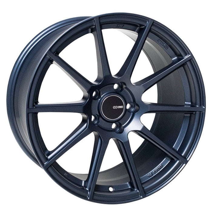 Enkei Enkei TS10 18x9.5 35mm Offset 5x114.3 Bolt Pattern 72.6mm Bore Dia Matte Blue Wheel (MOQ 40) ENK499-895-6535MB
