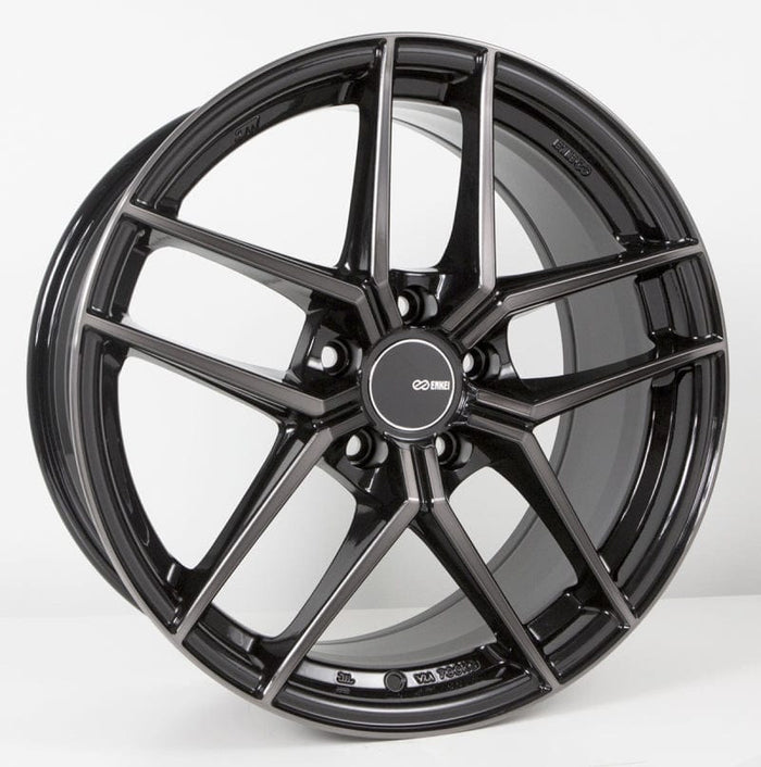 Enkei Enkei TY5 18x9.5 5x114.3 30mm Offset 72.6mm Bore Pearl Black Wheel ENK498-895-6530MBM