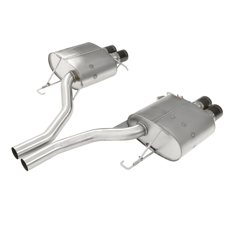 Dinan Free Flow Axleback Exhaust System - Black Tips (F10) fits 2011-2016 BMW 550i, 550I xDrive