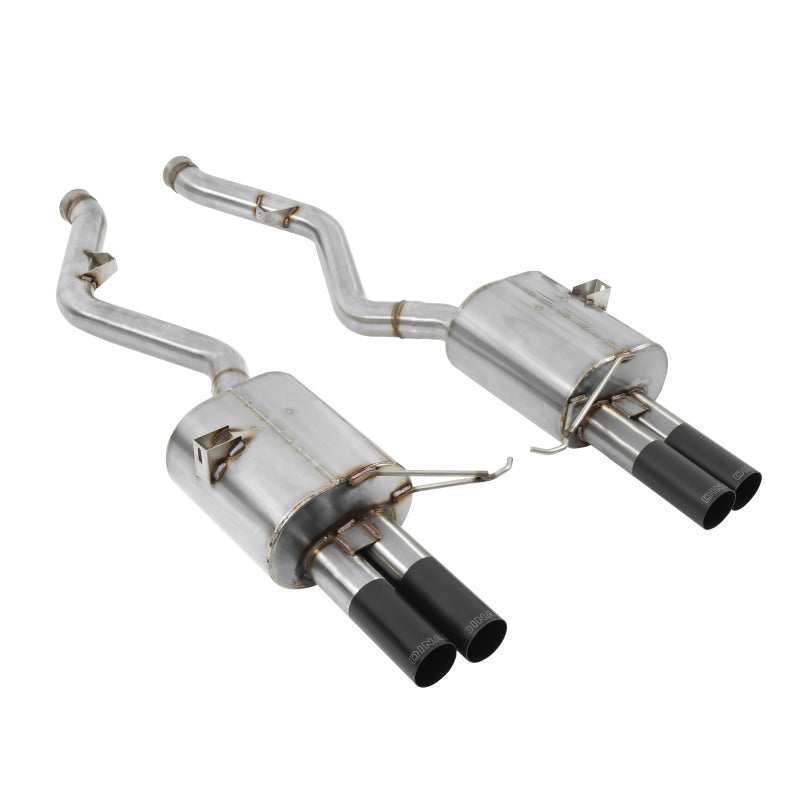Dinan Free Flow Axleback Exhaust System - Black Tips fits 2008-2013 BMW M3