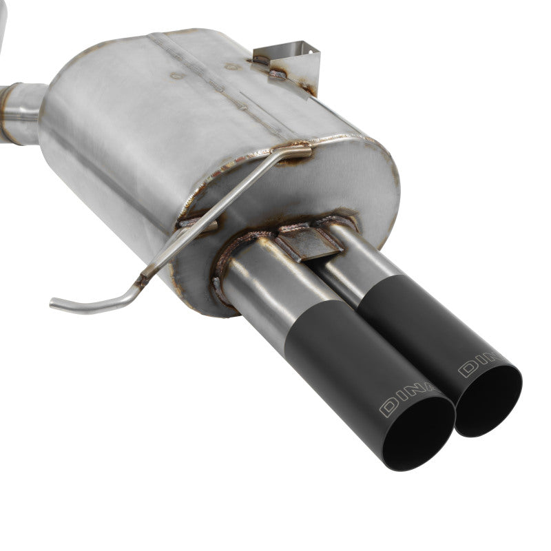 Dinan Free Flow Axleback Exhaust System - Black Tips fits 2008-2013 BMW M3