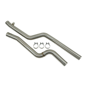 Dinan High Flow Mid-Pipe - 3.25in - Stainless Steel fits 2016-2018 BMW 340i, 340I xDrive / 2017-2020 BMW 440i, 440I xDrive