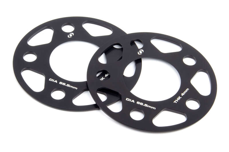 Dinan Wheel Spacers - 5x112 - 66.5mm CB - 4mm Thick (Set of 2) fits 2014-2026 BMW / Mini / Toyota