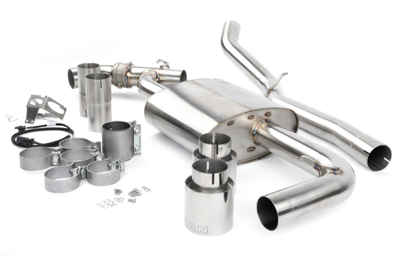 Dinan Valved Axleback Exhaust System - Polished Tips fits 2016-2022 BMW X1 XDRIVE28I / 2018-2023 BMW X2 XDRIVE28I / 2017-2024 Mini Cooper Clubman Jcw ALL4 / 2018-2024 Mini Cooper Countryman Jcw ALL4