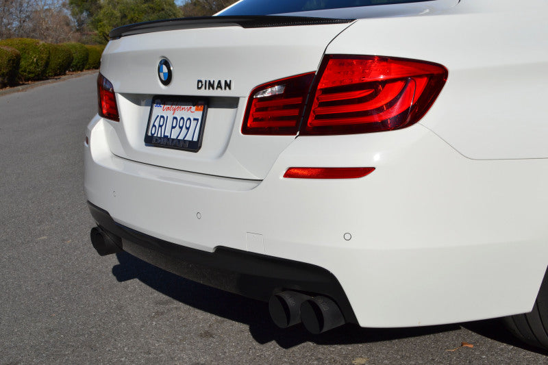 Dinan Free Flow Axleback Exhaust System - Black Tips (F10) fits 2011-2016 BMW 550i, 550I xDrive