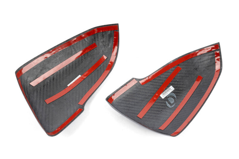 Dinan Carbon Fiber Mirror Cover Set fits Toyota GR / 2021-2022 Toyota GR Supra A91 Edition / 2020-2026 Toyota GR Supra