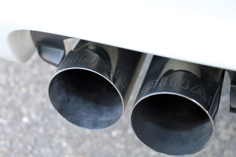 Dinan w/Standard Bumper Free Flow Axleback Exhaust - Polished Tips (E39) fits 1997-2003 BMW 540I