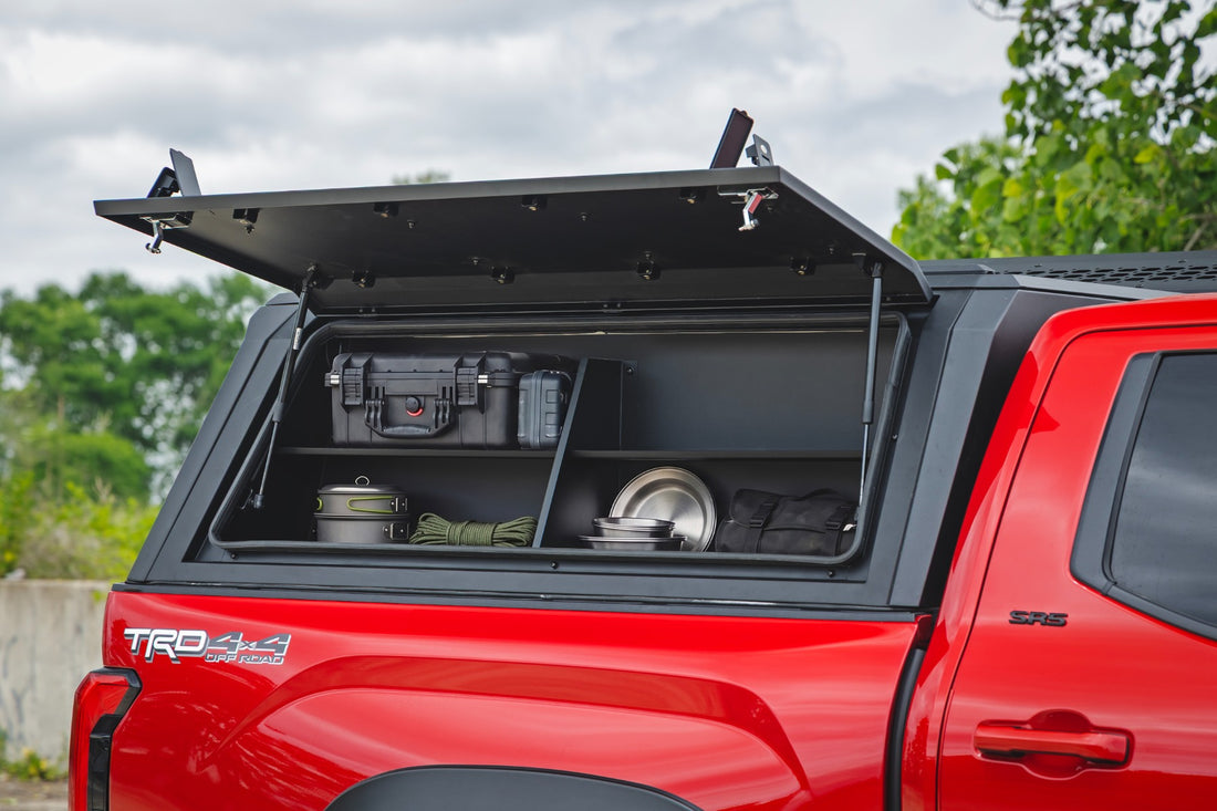 Bed Cap Side Shelf Storage Bin | Passengers Side | Toyota Tundra 2WD/4WD (2022-2026)