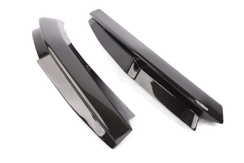 Dinan Carbon Fiber Rear Side Splitters - Set fits 2021-2026 BMW M4