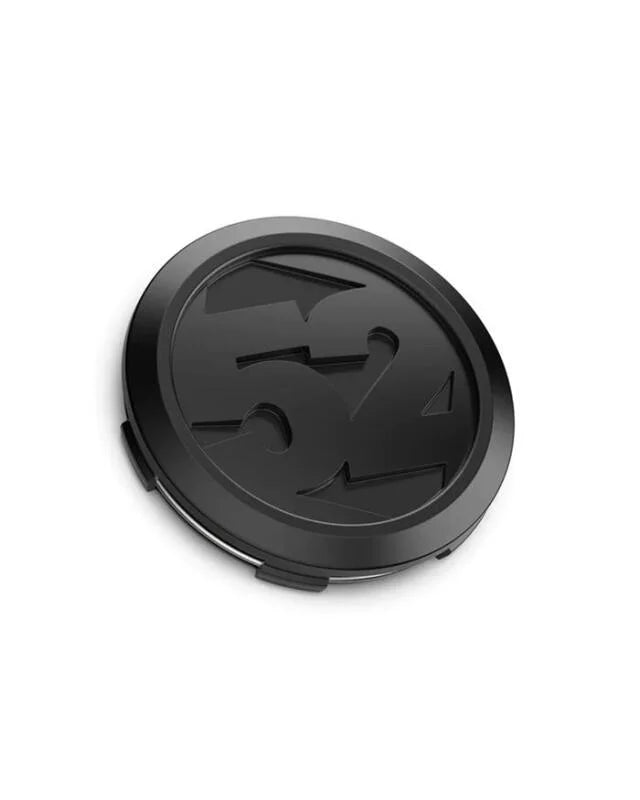 fifteen52 131mm Push Cap in Asphalt Black (Satin Black) - Main Product View