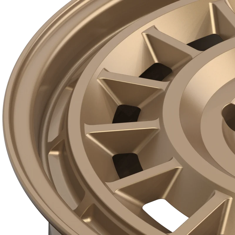 fifteen52 Alpen MX 17x8 / 5x100 BP / 38mm ET / 73.1mm CB / 6in BS / Desert Bronze Wheel - Back View