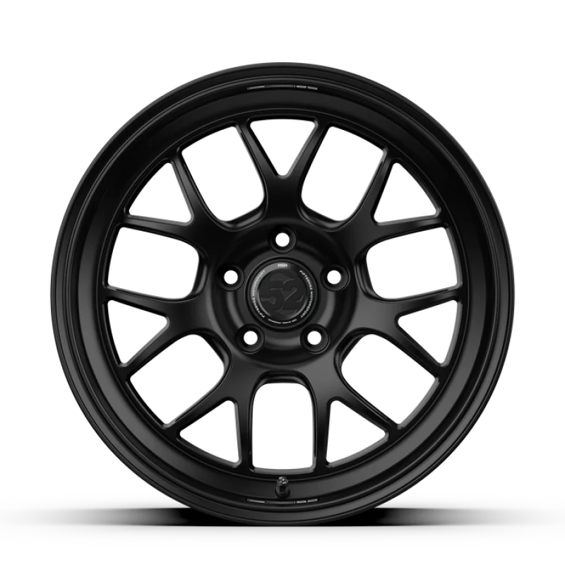 fifteen52 Apex RSR 18x10.5 5x120 25mm ET 72.56mm Center Bore Asphalt Black - Back View